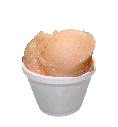 peach water ice